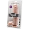 Dream Toys Get Real 25.5 cm Vibrating Model with Base Skin Tone