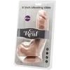 Get Real TOYJOY Dildo gaidys 8 colių su kamuoliukų minkštimo vibracija.