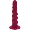 Get Real Ribbed Model 12 cm Raudona - Silicone Intimate System