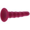Get Real Ribbed Model 12 cm Raudona - Silicone Intimate System