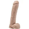 Get Real TOYJOY Dildo ant siurbtuko, didelis tikroviškas penis, 28 cm