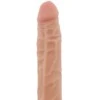 Get Real Double Dong 40 cm Skin - Flexible Dual-Ended Model, PVC