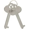 Toy joy TOYJOY Furry Fun Cuffs Raudona - Padded Restraint System with Keys