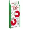 Toy joy TOYJOY Furry Fun Cuffs Raudona - Padded Restraint System with Keys