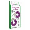 Toy joy TOYJOY Furry Fun Cuffs Violetinė - Soft Plush Restraint System with Keys