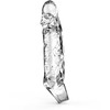 Get Real Extension Sleeve Medium Transparent TPE Anatomical Cover