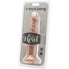 Get Real TOYJOY natūralių venų dildo, stiprus siurbtukas, 18 cm