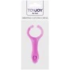 TOYJOY Žiedas-VIBRATINGAS CLIT-STIM C-RING PURPLE