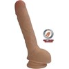 Get Real Dual Density Intimate Machine 25.5 cm Skin Tone, Suction Base