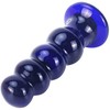 TOYJOY Buttocks The Radiant Vibrating Glass Plug 5 Modes Transparent