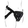 Get Real Deluxe Adjustable Harness Juodas - Universal System, Padded Comfort