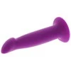 Get Real TOYJOY Siauras dildo su siurbtuku prisegamam dirželiui 15cm