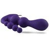 Toyz4Lovers Dvipusis vibratorius makšties analiniai kamuoliukai g taškas 15cm