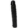 Toyz4Lovers Juoda vingiuotas analinis dildo, atsparus vandeniui 16,5 cm