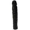 Toyz4Lovers Juoda vingiuotas analinis dildo, atsparus vandeniui 16,5 cm