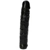 Toyz4Lovers Juoda vingiuotas analinis dildo, atsparus vandeniui 16,5 cm