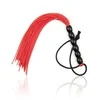 Toyz4Lovers Pejcz-Fringed botagas Keletas Flogger raudona
