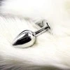 Toyz4Lovers Metalinis analinis kištukas su ilga uodega ir kailiu, 7cm