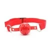 Toyz4Lovers „Knebel-Easy“ kvėpuojantis rutulinis kamštelis (rosso)