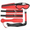 Toyz4Lovers Pejcz-Bondage Kit Raudona