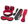 Toyz4Lovers Pejcz-Bondage Kit Raudona
