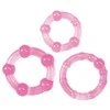 Toyz4Lovers Penio žiedai ir sėklidės 3 dalių sekso rinkinys