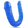 Toyz4Lovers Dvipusis dvipusis makšties analinis dildo, 15 cm