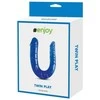 Toyz4Lovers Dvipusis dvipusis makšties analinis dildo, 15 cm