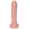 Toyz4Lovers tikroviškas vingiuotas dildo su siurbtuku 16,5 cm