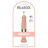 Toyz4Lovers Realistinis kūno spalvos varpas su spiralinėmis gyslomis, 10,5 cm