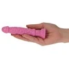 Toyz4Lovers Rožinė tikroviškas penis su spiralinėmis venomis 10,5 cm