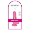 Toyz4Lovers Rožinė żylaste dildo gumowe su przyssawką 10,5 cm