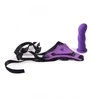 Toyz4Lovers Kelnaitės su petnešėlėmis su purpuriniu dilde