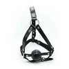 Toyz4Lovers Galvos diržų kaukė su dirželiais su gag bdsm sex