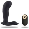 Toyz4Lovers Vibruojantis analinis kištukas prostatos masažo nuotolinio valdymo pultelis 12cm