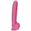 Toyz4Lovers Wielki rožinė penis ogromne dildo su jądrami 30 cm