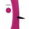Vive By Shots Rožinė Amoris Stimulating Beads Rožinė Intimate Machine - 3-Motor Silicone System