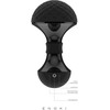 Vive By Shots VIVE Enoki Flexible Massager Juodas - Adjustable Silicone Technology