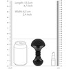 Vive By Shots VIVE Enoki Flexible Massager Juodas - Adjustable Silicone Technology