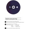 Vive By Shots Vive Enoki Flexible Massager Violetinė - Rechargeable Silicone Model