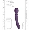 Vive By Shots Enora Dual-Ended Wand Massager Violetinė Medical-Grade Silicone IPX7