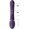 Vive By Shots VIVE045 Dual Pulse-Wave System Rabbit Intimate Device Violetinė