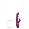 Vive By Shots Rožinė VIVE Mika Rožinė - Triple Motor Vibrator with G-Spot Flapping System