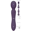 Vive By Shots VIVE Nami Pulse Wave Dual Motor Wand Violetinė Multi-Attachment Set