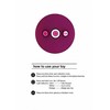 Vive By Shots Rožinė Vive Ombra Flexible Vibrator Rožinė - Bendable, Ergonomic, Atsparus vandeniui
