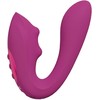 Vive By Shots Rožinė VIVE Yuki Dual Motor Intimate Massager with Beads Rožinė Silicone