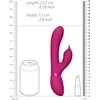 Vive By Shots Aimi Pulse Wave F1 Rabbit Vibrator Rožinė - Triple Motor, Atsparus vandeniui, Silicone