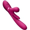Vive By Shots Kura Advanced Thrusting Rožinė Intimate Massager with Pulse Wave Technology