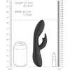 Vive By Shots Vive Vibrator-Zosia - Classic G-Spot Rabbit - Juodas
