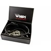 Whips Collections Rinkinys pavadėlio apykaklė natūralios odos smeigės botagai
